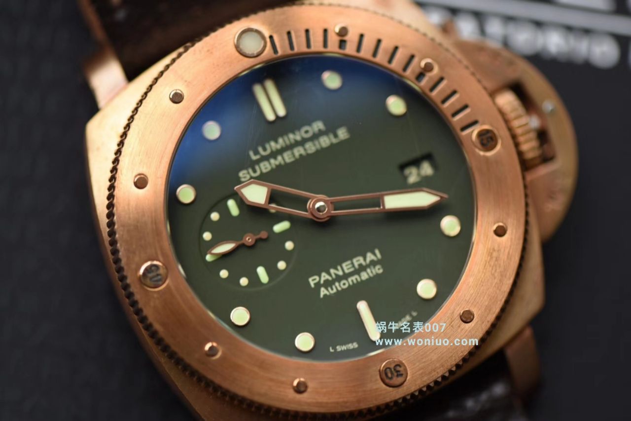 Panerai 特别版 wrist watch 系列PAM 00382 wrist watch 【VS一比一超A高仿】VSPanerai  Pam382 升级V2版本青铜战士史泰龙电影同款 / VS00382