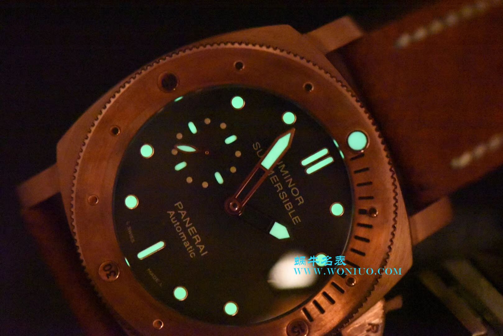 Panerai 特别版 wrist watch 系列PAM 00382 wrist watch 【VS一比一超A高仿】VSPanerai  Pam382 升级V2版本青铜战士史泰龙电影同款 / VS00382