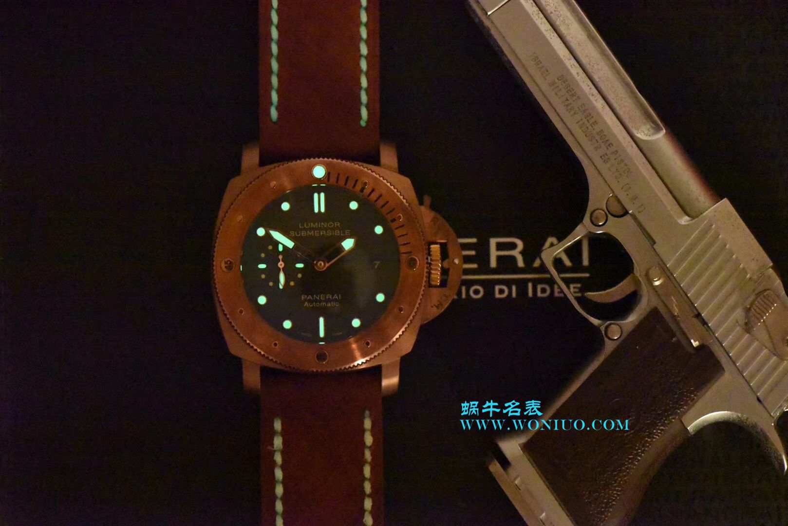 Panerai 特别版 wrist watch 系列PAM 00382 wrist watch 【VS一比一超A高仿】VSPanerai  Pam382 升级V2版本青铜战士史泰龙电影同款 / VS00382