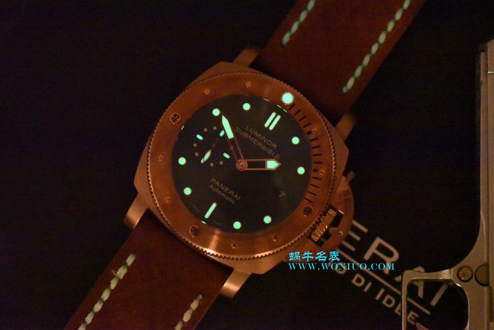 Panerai 特别版 wrist watch 系列PAM 00382 wrist watch 【VS一比一超A高仿】VSPanerai  Pam382 升级V2版本青铜战士史泰龙电影同款 / VS00382