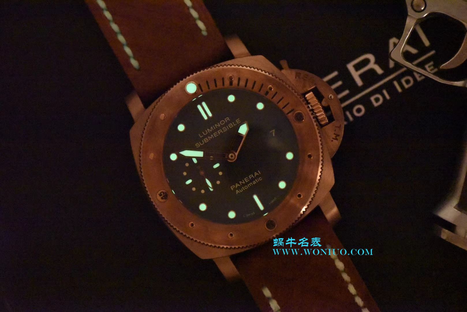 Panerai 特别版 wrist watch 系列PAM 00382 wrist watch 【VS一比一超A高仿】VSPanerai  Pam382 升级V2版本青铜战士史泰龙电影同款 / VS00382