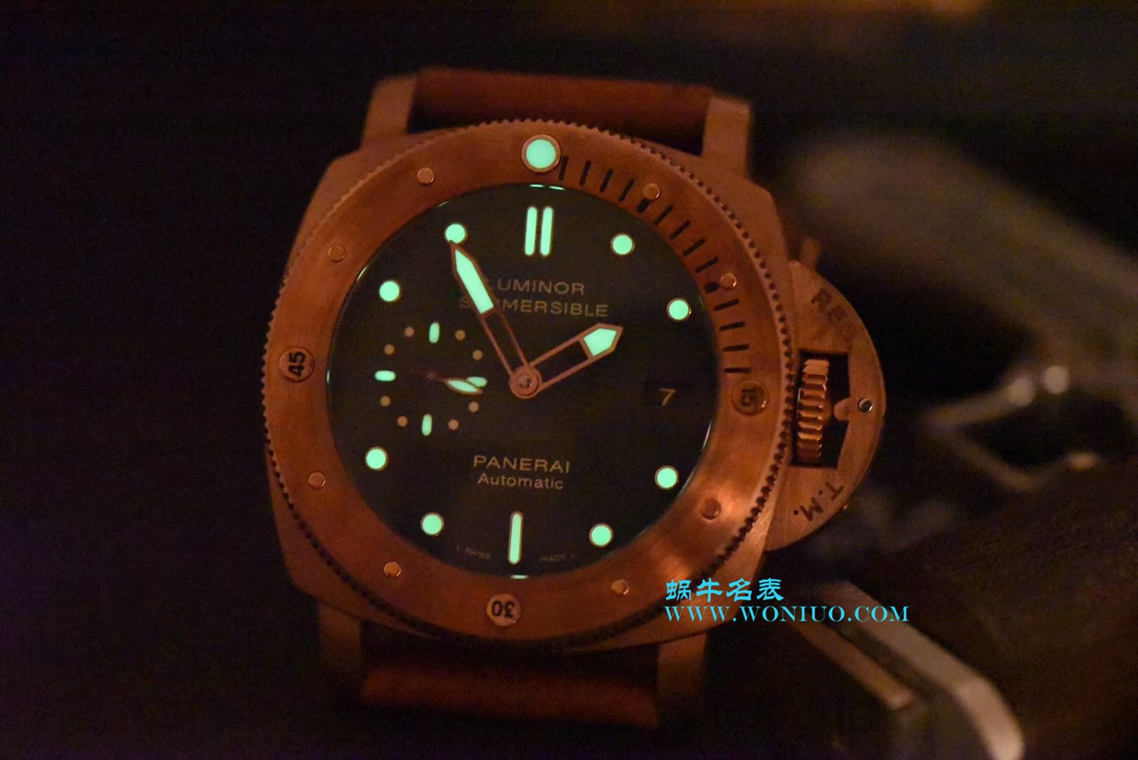 Panerai 特别版 wrist watch 系列PAM 00382 wrist watch 【VS一比一超A高仿】VSPanerai  Pam382 升级V2版本青铜战士史泰龙电影同款 / VS00382