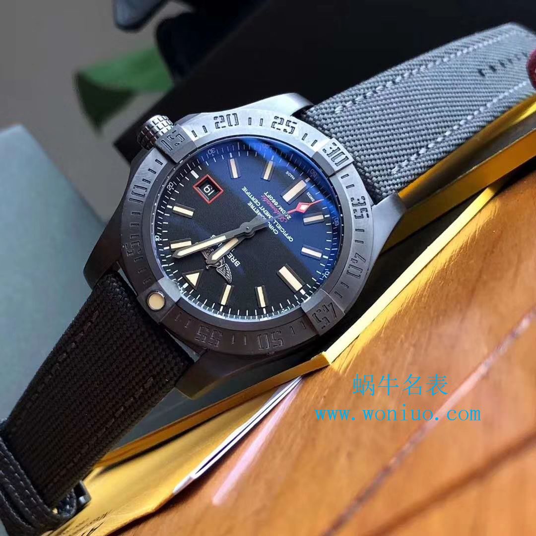 【 Video analysis 专柜原单 Breitling 复仇者黑鸟】 Breitling 机械计时系列V1731110/BD74/109W/M20BASA.1 wrist watch  / BL093