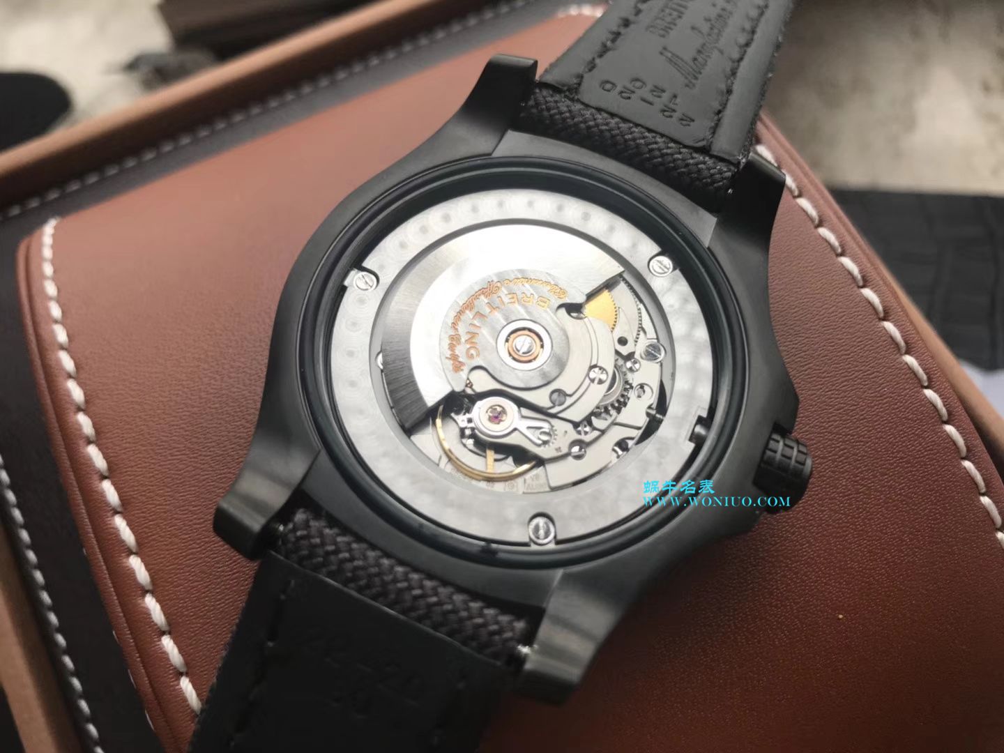 【 Video analysis 专柜原单 Breitling 复仇者黑鸟】 Breitling 机械计时系列V1731110/BD74/109W/M20BASA.1 wrist watch  / BL093