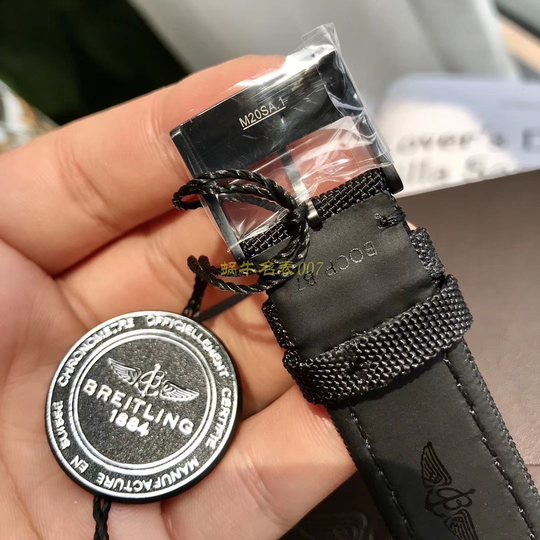 【 Video analysis 专柜原单 Breitling 复仇者黑鸟】 Breitling 机械计时系列V1731110/BD74/109W/M20BASA.1 wrist watch  / BL093