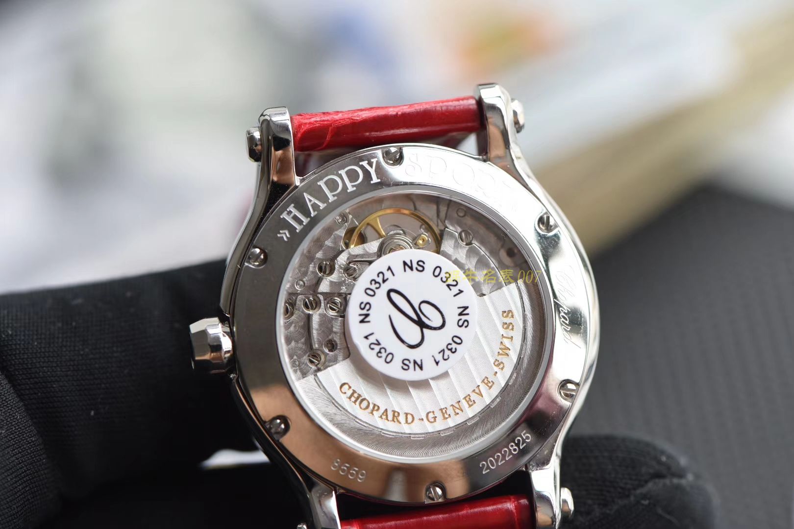  Chopard HAPPY DIAMONDS系列278559-3001 wrist watch 女装【YF一比一超A高仿手表】YF Chopard 快乐钻  美洲鳄鱼皮  / XB017