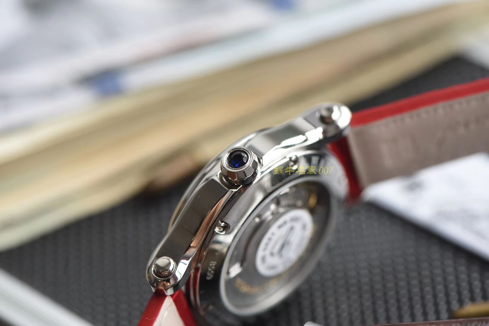  Chopard HAPPY DIAMONDS系列278559-3001 wrist watch 女装【YF一比一超A高仿手表】YF Chopard 快乐钻  美洲鳄鱼皮  / XB017