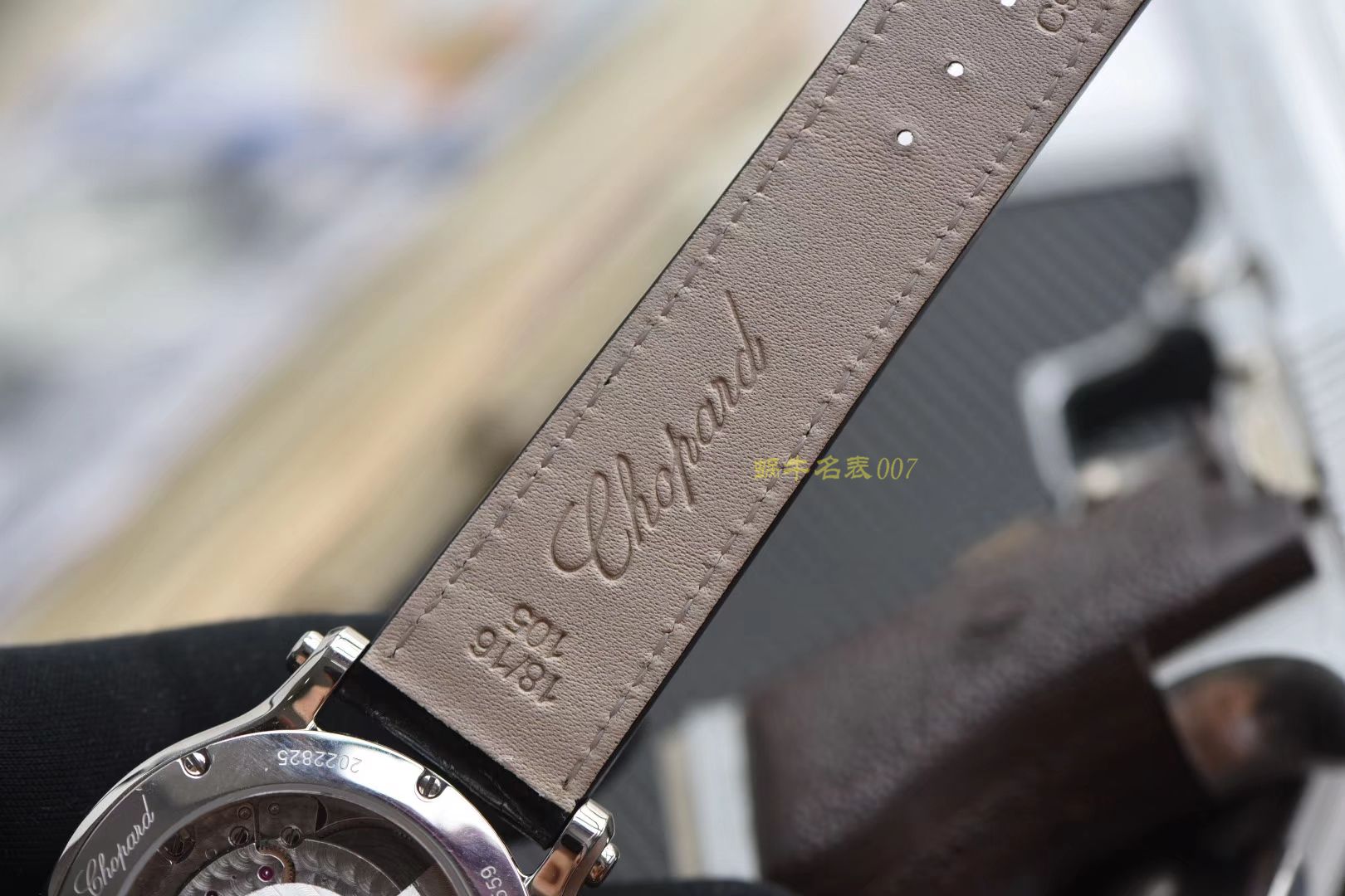  Chopard HAPPY DIAMONDS系列278559-3001 wrist watch 女装【YF一比一超A高仿手表】YF Chopard 快乐钻  美洲鳄鱼皮  / XB017