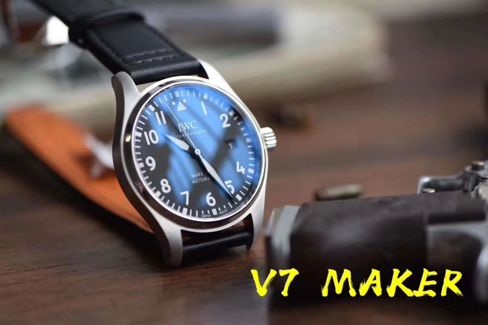 IWC IWC 表飞行员 MARK XVII 系列IW327001 wrist watch 【V7一比一复刻高仿手表】 / WG191