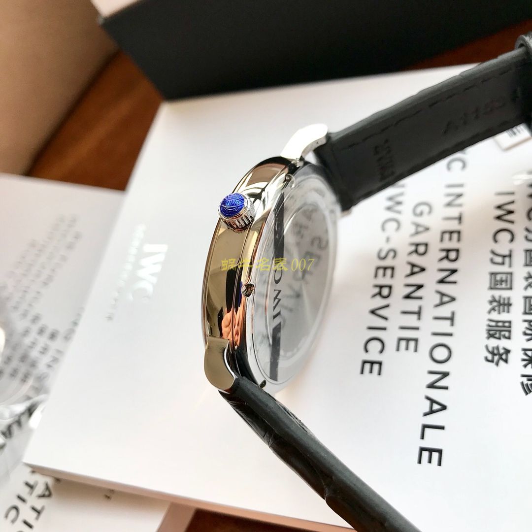 渠道出口订单！原封！缺个经销商印章就是正品！大名鼎鼎的IWC IWC 表柏涛菲诺系列IW356517 wrist watch  / WG193