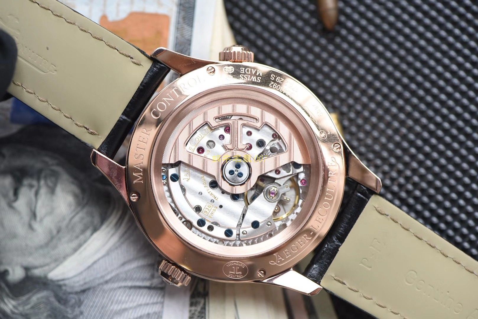 TWA 一比一高仿手表 V2版本 Jaeger-LeCoultre 地理学家大师系列 Q1428421，Q1422421全新升级 多功能 wrist watch   / JJ129