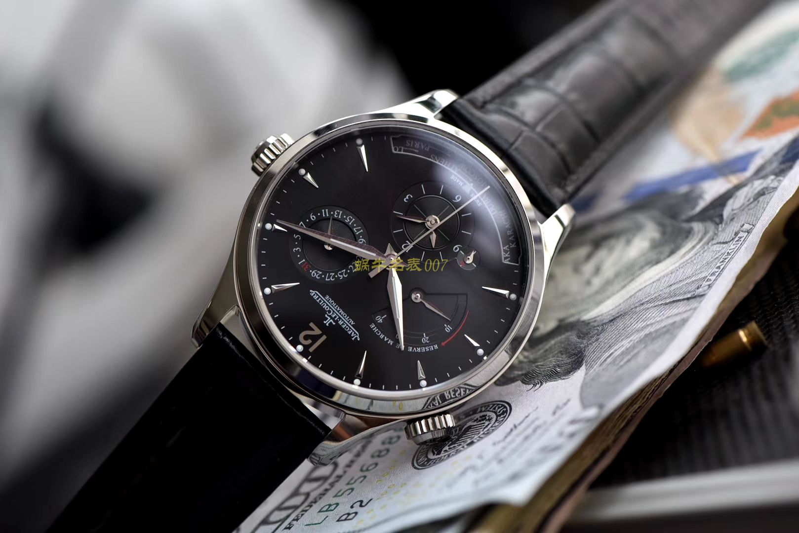TWA 一比一高仿手表 V2版本 Jaeger-LeCoultre 地理学家大师系列 Q1428421，Q1422421全新升级 多功能 wrist watch   / JJ129