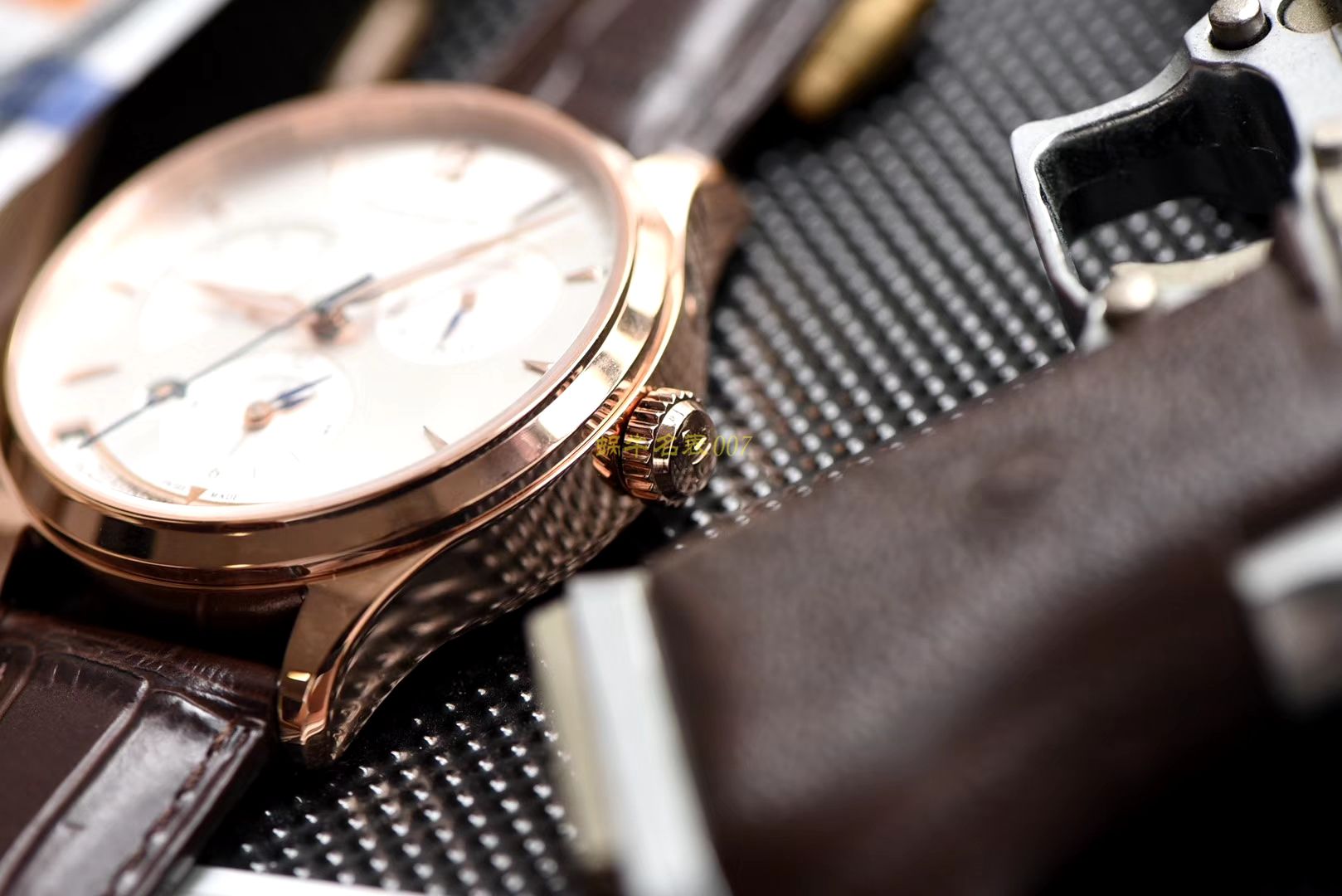 TWA 一比一高仿手表 V2版本 Jaeger-LeCoultre 地理学家大师系列 Q1428421，Q1422421全新升级 多功能 wrist watch   / JJ129