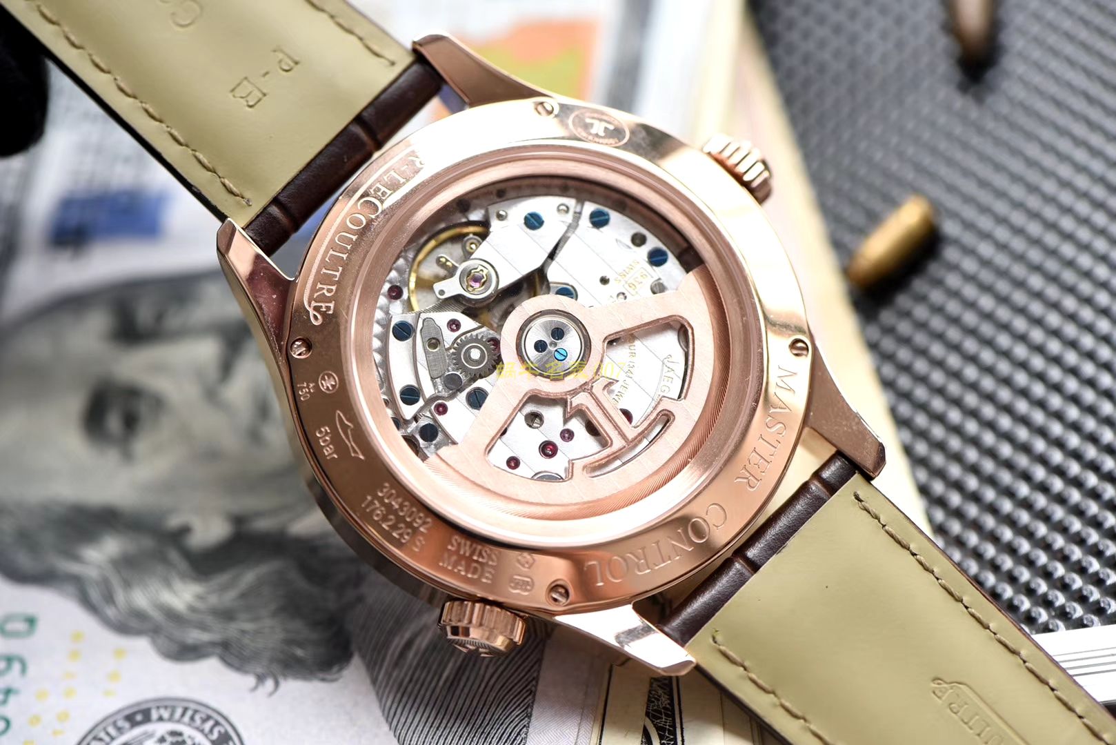 TWA 一比一高仿手表 V2版本 Jaeger-LeCoultre 地理学家大师系列 Q1428421，Q1422421全新升级 多功能 wrist watch   / JJ129