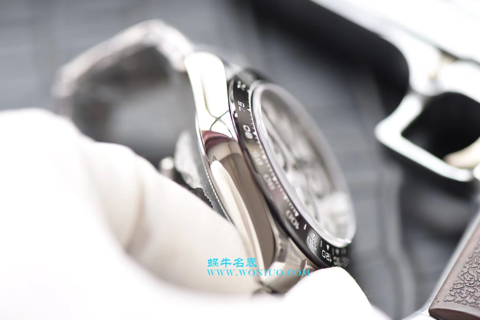  Rolex  Cosmograph Daytona  Ditongna 系列116500LN-78590 top 复刻高仿白盘 wrist watch 熊猫迪【最新升级版904L Ditongna ，速度来秒，N Factory 神作～原装结构4130 Ditongna 】 / R296