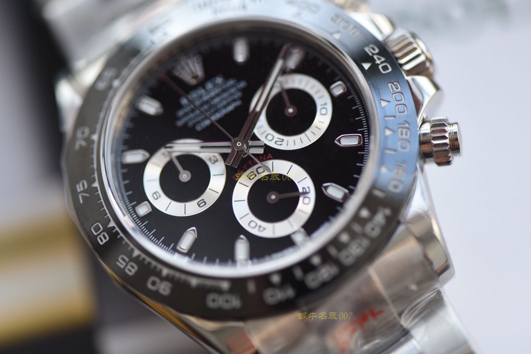 ROLEX Rolex  Cosmograph Daytona  Ditongna 系列116500LN-78590 wrist watch 【N Factory 一比一超A高仿手表】N Factory 神作～904钢原装结构4130 Ditongna  / R297