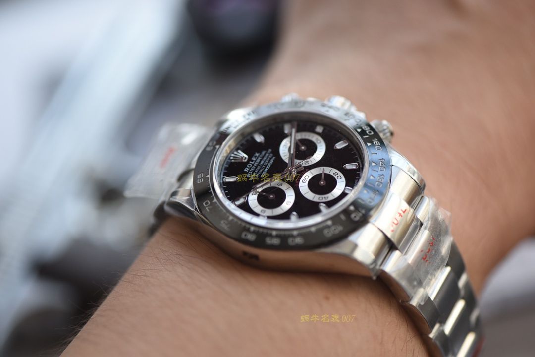 ROLEX Rolex  Cosmograph Daytona  Ditongna 系列116500LN-78590 wrist watch 【N Factory 一比一超A高仿手表】N Factory 神作～904钢原装结构4130 Ditongna  / R297