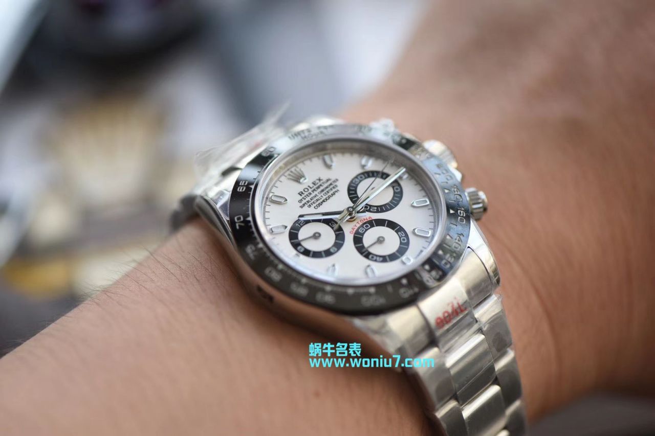 ROLEX Rolex  Cosmograph Daytona  Ditongna 系列116500LN-78590 wrist watch 【N Factory 一比一超A高仿手表】N Factory 神作～904钢原装结构4130 Ditongna  / R297
