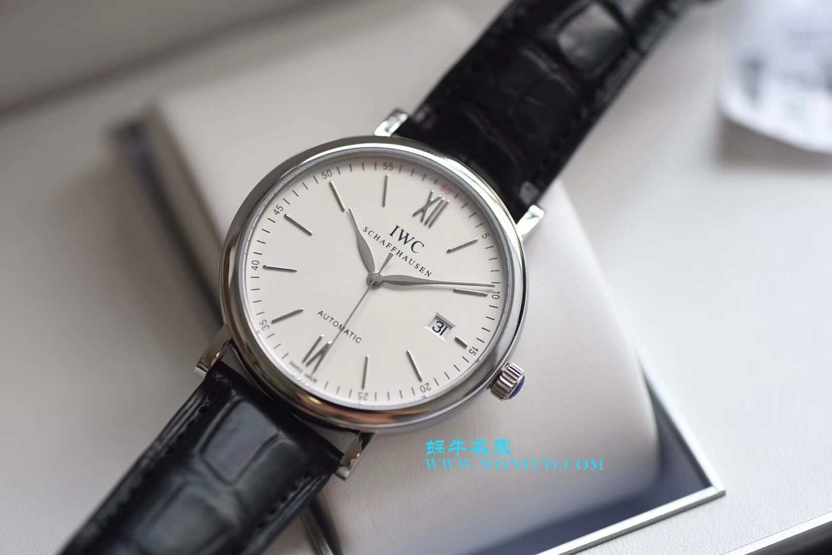 IWC IWC 表柏涛菲诺系列IW356501 wrist watch 【专柜原单】渠道出口订单！原封！缺个经销商印章就是正品！ / WG195
