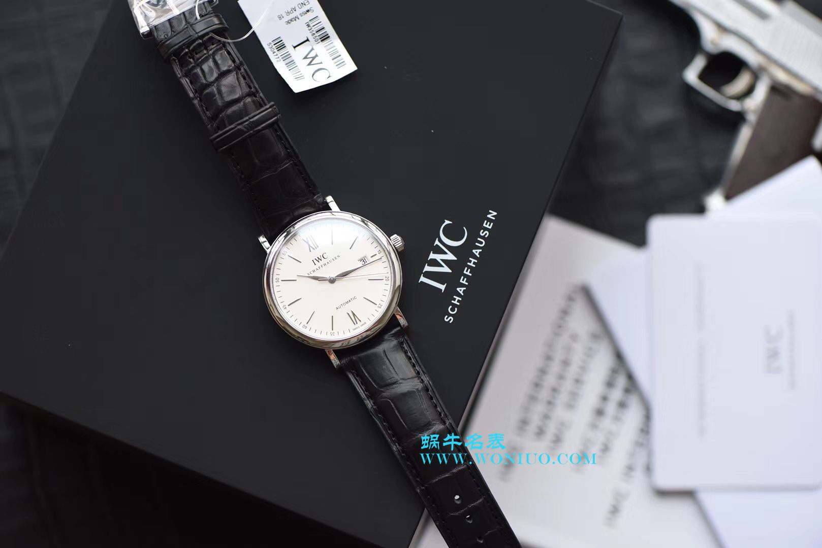 IWC IWC 表柏涛菲诺系列IW356501 wrist watch 【专柜原单】渠道出口订单！原封！缺个经销商印章就是正品！ / WG195