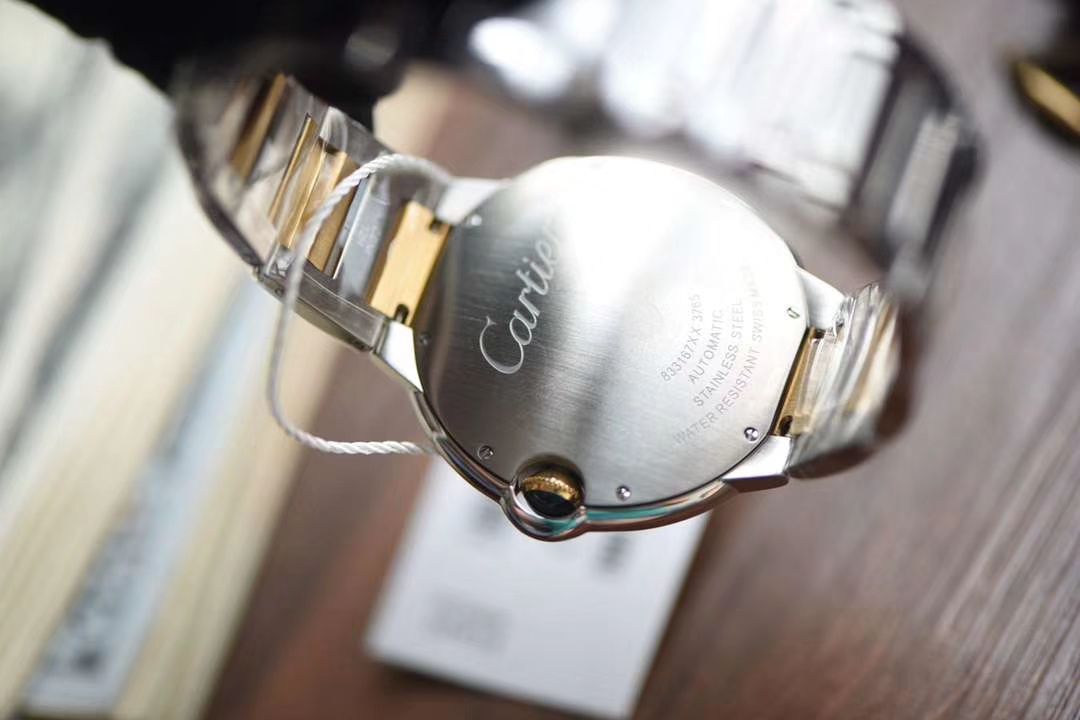  Cartier  蓝气球系列W2BB0022 wrist watch 【V9 Factory 一比一高仿手表】V9 Factory 18K包金蓝气球间金款 / K207