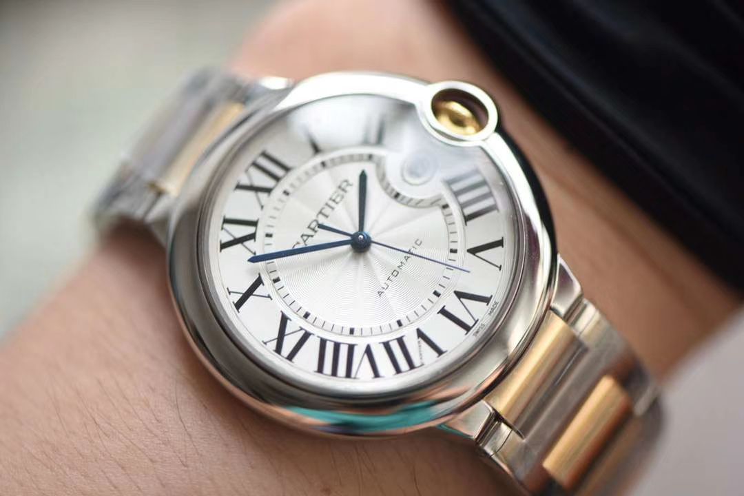  Cartier  蓝气球系列W2BB0022 wrist watch 【V9 Factory 一比一高仿手表】V9 Factory 18K包金蓝气球间金款 / K207