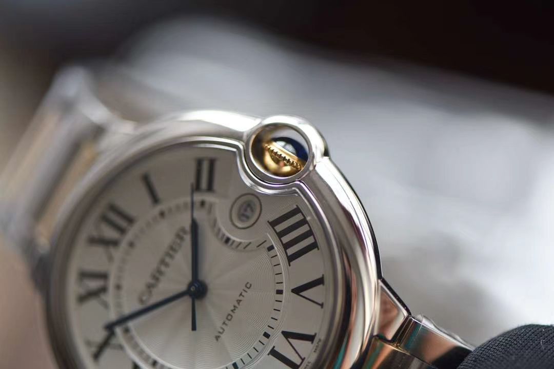  Cartier  蓝气球系列W2BB0022 wrist watch 【V9 Factory 一比一高仿手表】V9 Factory 18K包金蓝气球间金款 / K207