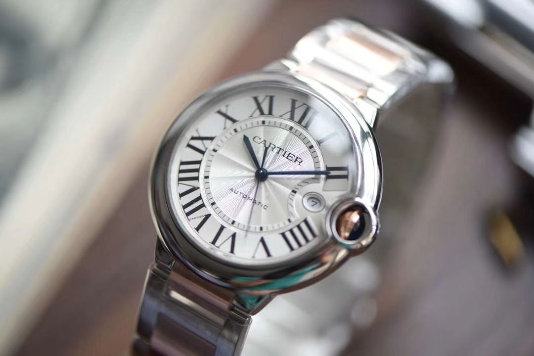  Cartier  蓝气球系列W2BB0004 wrist watch 【V9 Factory 一比一复刻高仿手表】V9 Factory 18K包金蓝气球间金款男款42毫米 / K208