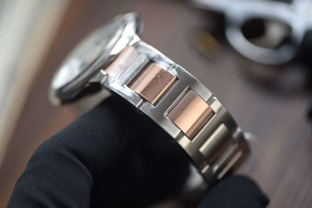  Cartier  蓝气球系列W2BB0004 wrist watch 【V9 Factory 一比一复刻高仿手表】V9 Factory 18K包金蓝气球间金款男款42毫米 / K208