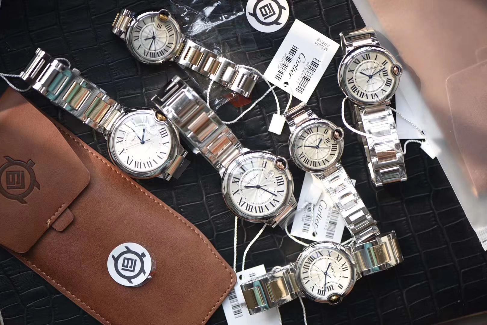  Cartier  蓝气球系列W2BB0002 wrist watch 33毫米【V9一比一高精仿女表】V9 Factory 18K包金蓝气球间金款 / K202