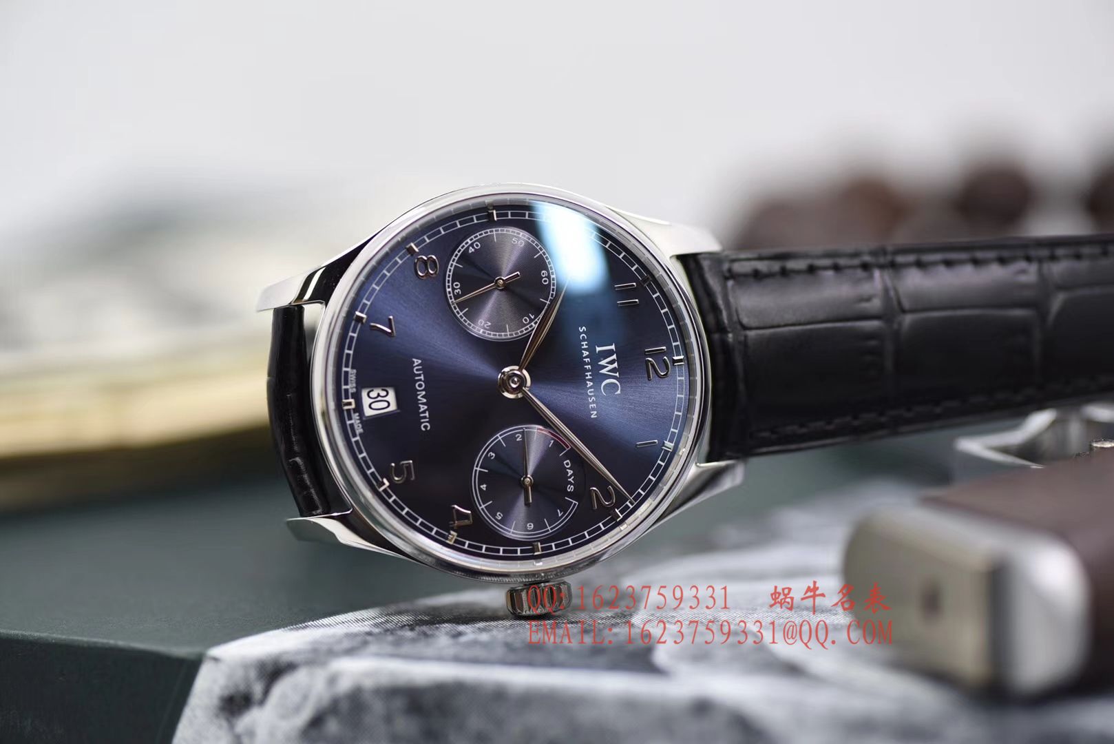  Video analysis IWC IWC 表葡萄牙系列IW500710 wrist watch 【ZF一比一高精仿 IWC 葡七手表】 IWC 葡七V5最高版本新品 / WG316KL