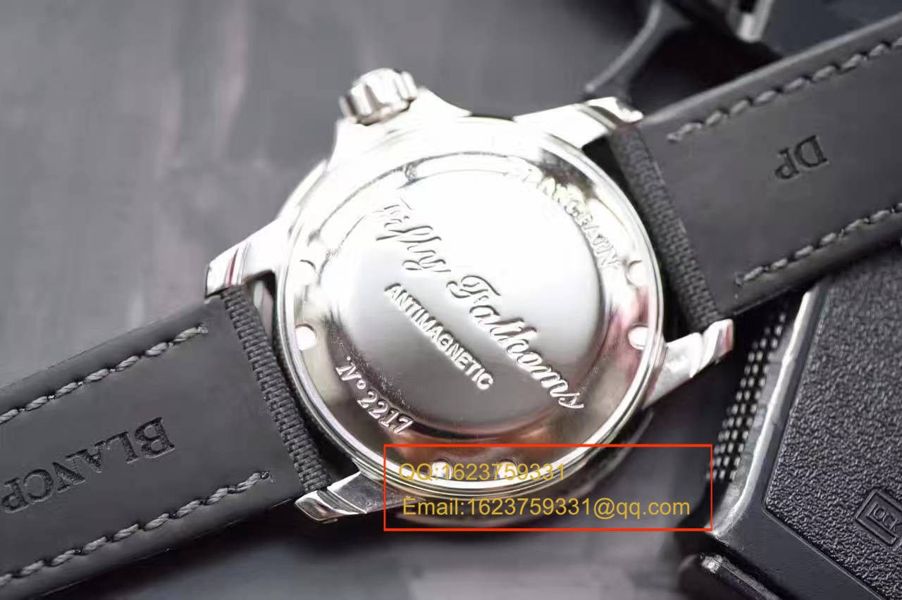  Video analysis Blancpain  Fifty Fathoms 系列5015-1130-52A wrist watch 【ZF Factory Blancpain  Fifty Fathoms ，正品开模一比一复刻高仿】 / BPBI026MM