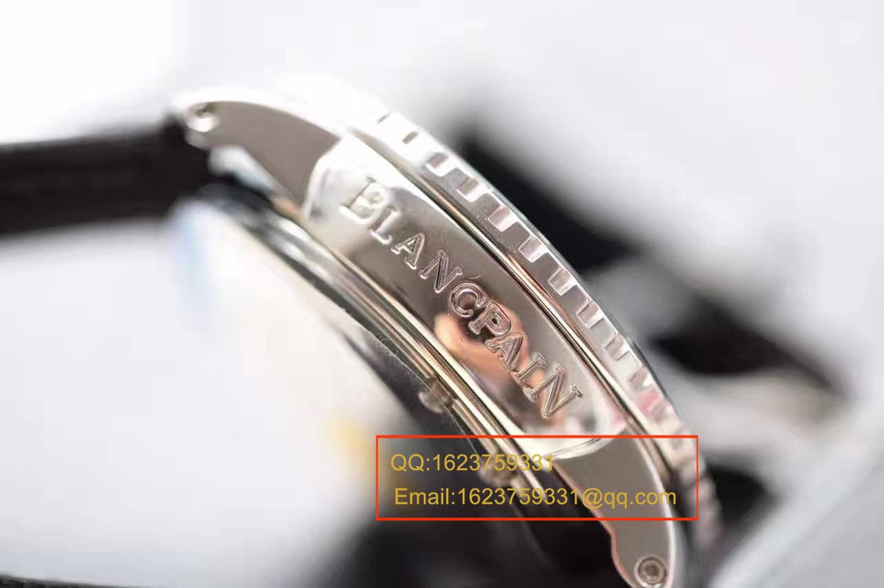  Video analysis Blancpain  Fifty Fathoms 系列5015-1130-52A wrist watch 【ZF Factory Blancpain  Fifty Fathoms ，正品开模一比一复刻高仿】 / BPBI026MM
