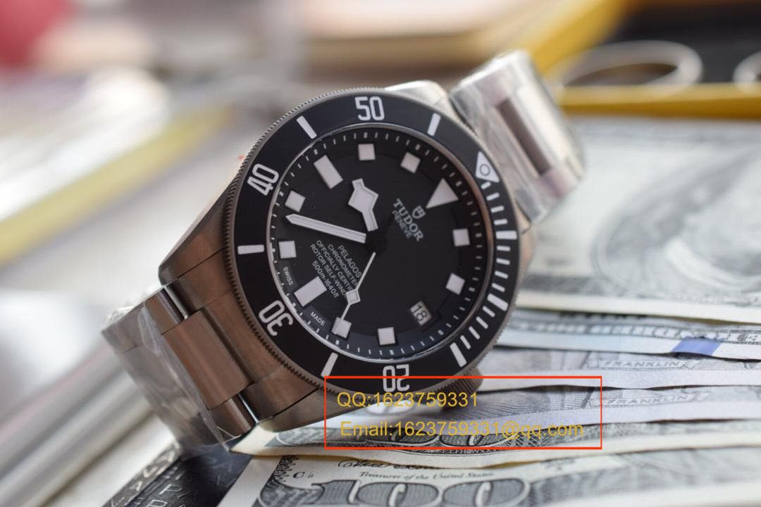 Tudor PELAGOS系列25500TN 钛金属 watchband   wrist watch 【XF一比一复刻高仿黑钛土豆黑色战斧V3版本】 / DT007AMM