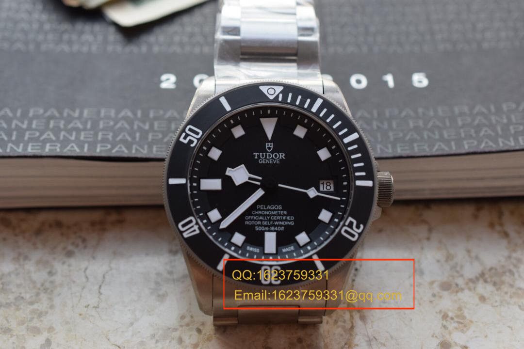  Tudor PELAGOS系列25500TN 钛金属 watchband   wrist watch 【XF一比一复刻高仿黑钛土豆黑色战斧V3版本】 / DT007AMM