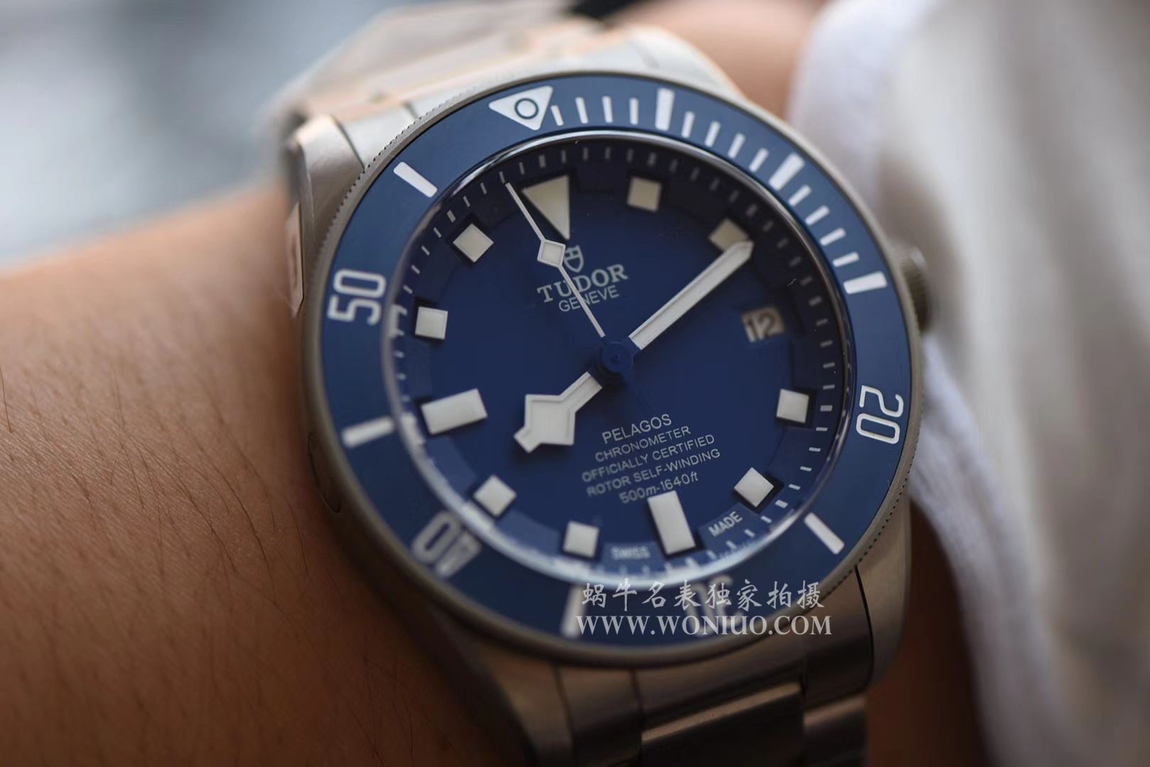  Tudor PELAGOS系列25500TN 钛金属 watchband   wrist watch 【XF一比一复刻高仿黑钛土豆黑色战斧V3版本】 / DT007AMM
