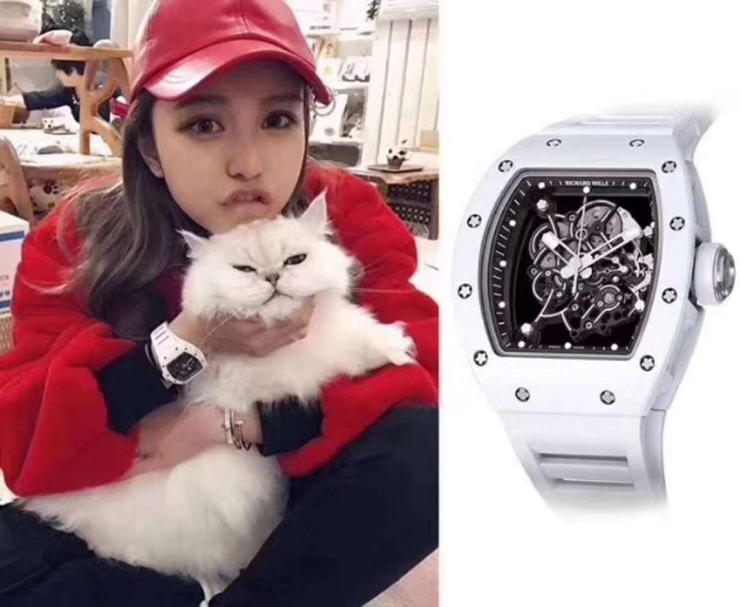  Video analysis KV台湾 Factory 一比一高仿最新巨作！RICHARD MILLE RICHARD MILLE RM055白 Composite 白色橡胶带新款 / RM 055MM