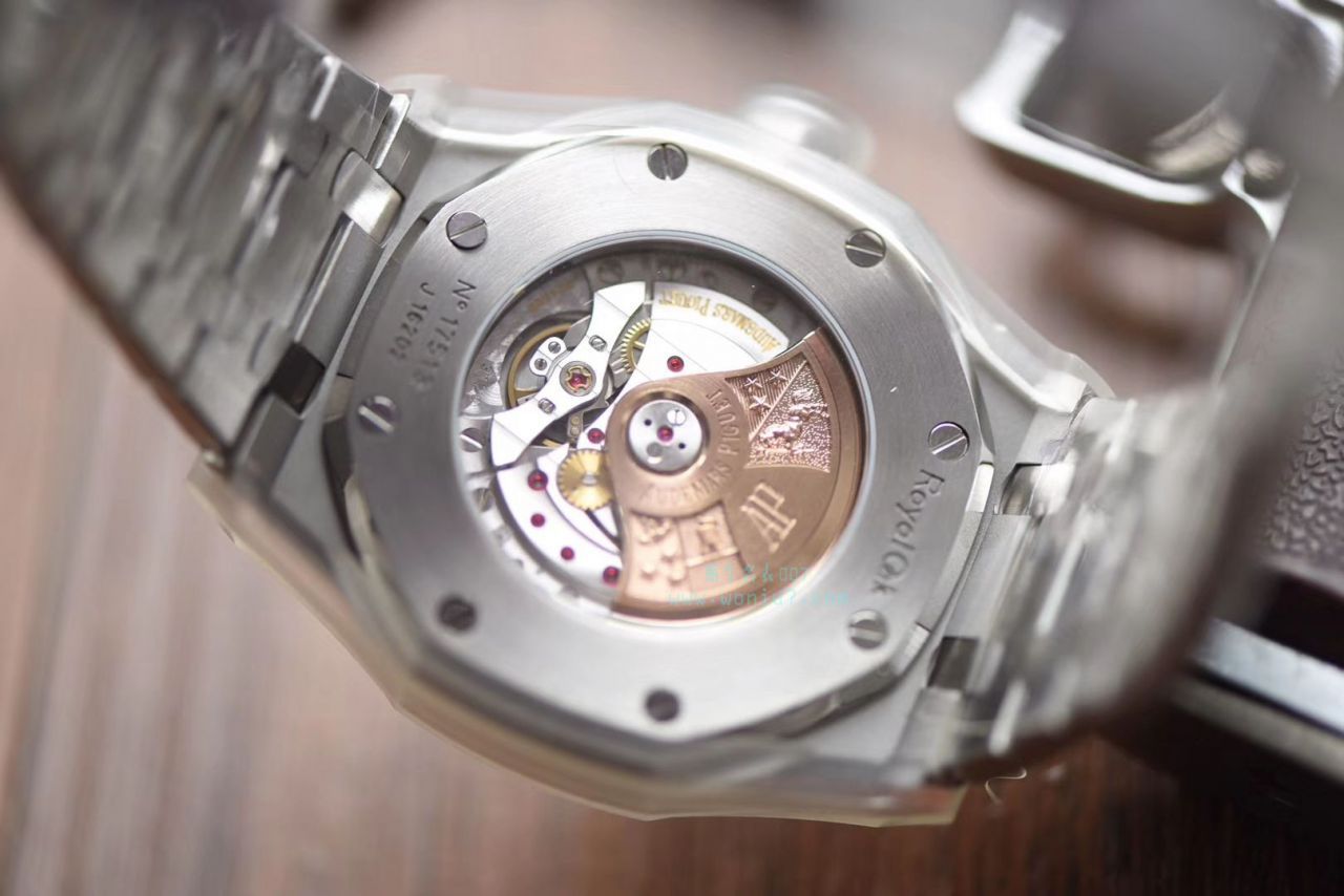  Video analysis Audemars Piguet 皇家橡树系列15400ST.OO.1220ST.02 wrist watch  top 高仿手表【JF标杆神器 15400超强＂V5＂升级版强势出击】 / AP022MM