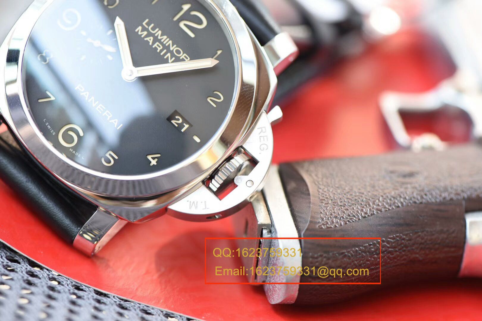  Video analysis Panerai LUMINOR 1950系列PAM 00359 wrist watch 一比一高仿手表【VSPanerai 359 V2 版 同步正品 Movement 功能！】 / VSPAM00359MM