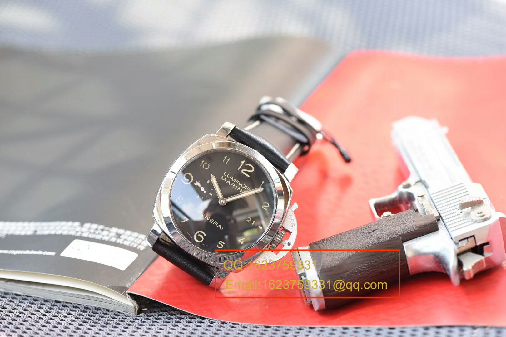  Video analysis Panerai LUMINOR 1950系列PAM 00359 wrist watch 一比一高仿手表【VSPanerai 359 V2 版 同步正品 Movement 功能！】 / VSPAM00359MM