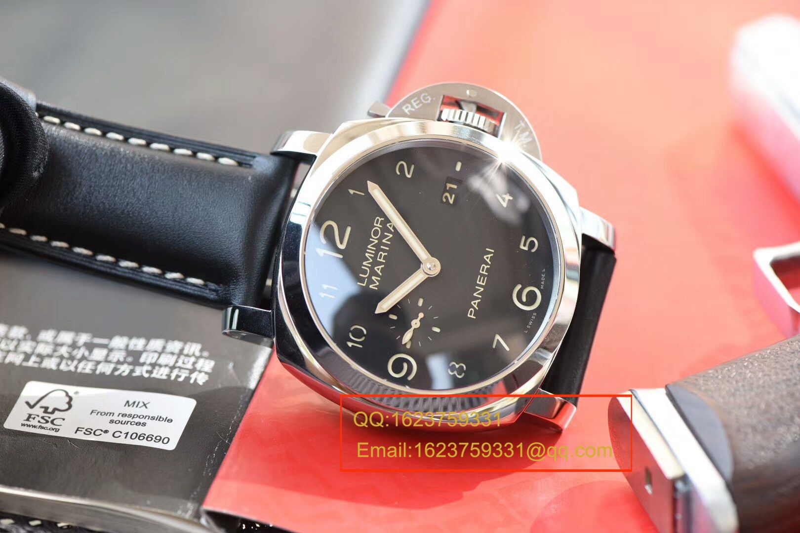  Video analysis Panerai LUMINOR 1950系列PAM 00359 wrist watch 一比一高仿手表【VSPanerai 359 V2 版 同步正品 Movement 功能！】 / VSPAM00359MM