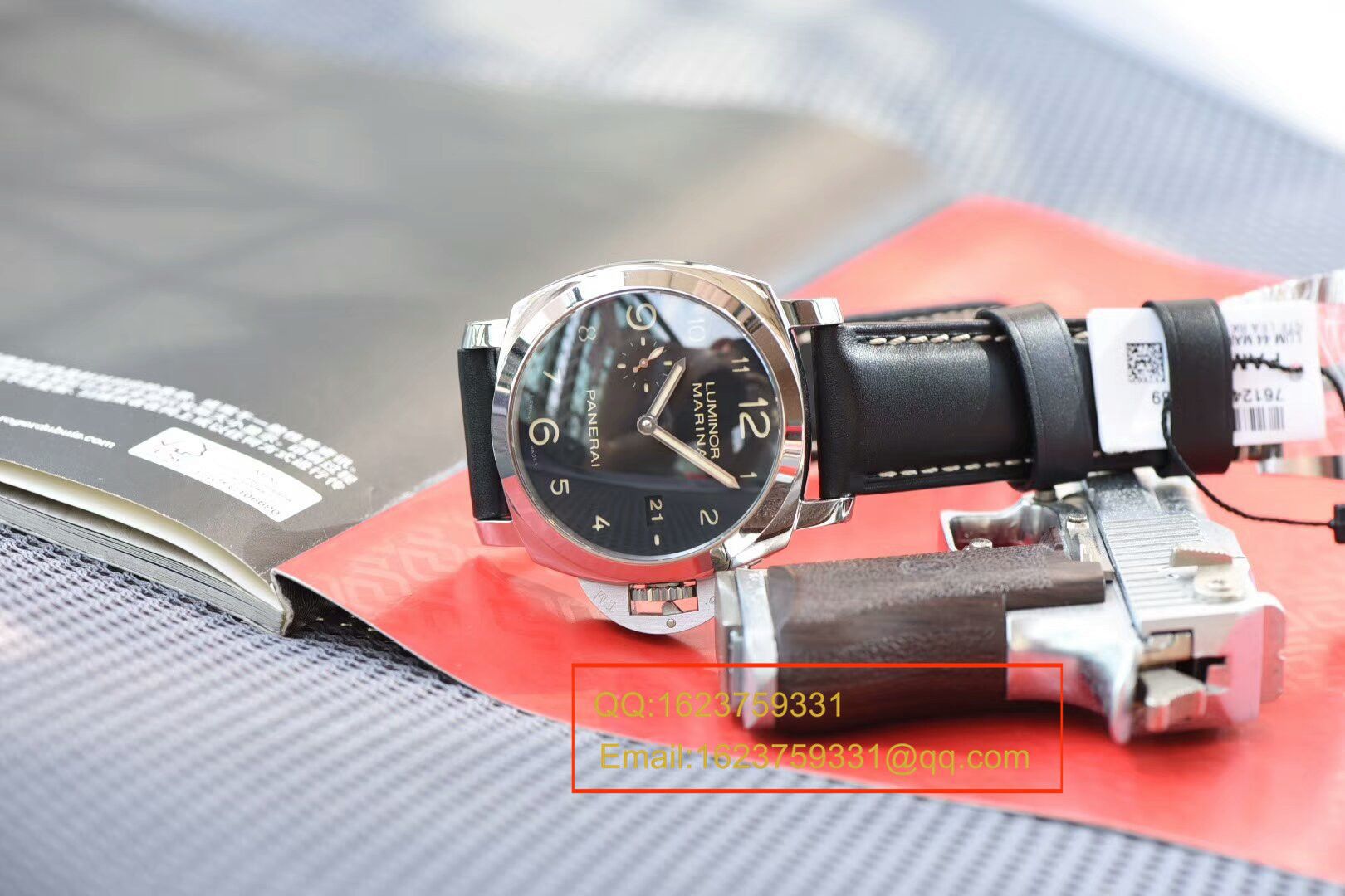  Video analysis Panerai LUMINOR 1950系列PAM 00359 wrist watch 一比一高仿手表【VSPanerai 359 V2 版 同步正品 Movement 功能！】 / VSPAM00359MM