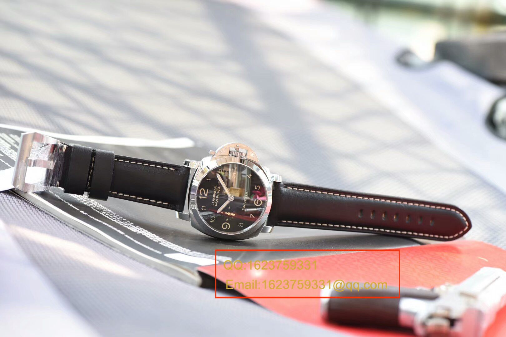  Video analysis Panerai LUMINOR 1950系列PAM 00359 wrist watch 一比一高仿手表【VSPanerai 359 V2 版 同步正品 Movement 功能！】 / VSPAM00359MM