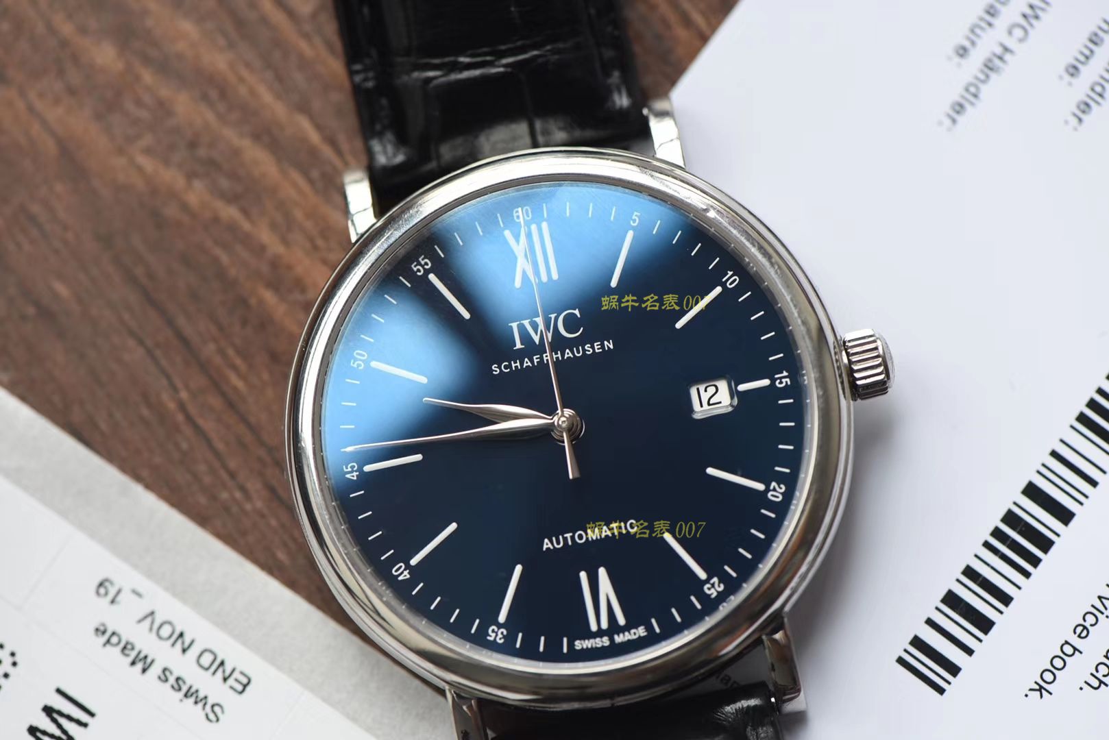 IWC IWC 表150周年纪念系列IW356518 wrist watch 【渠道原道】渠道出口订单！原封！缺个经销商印章就是正品！ / WG197