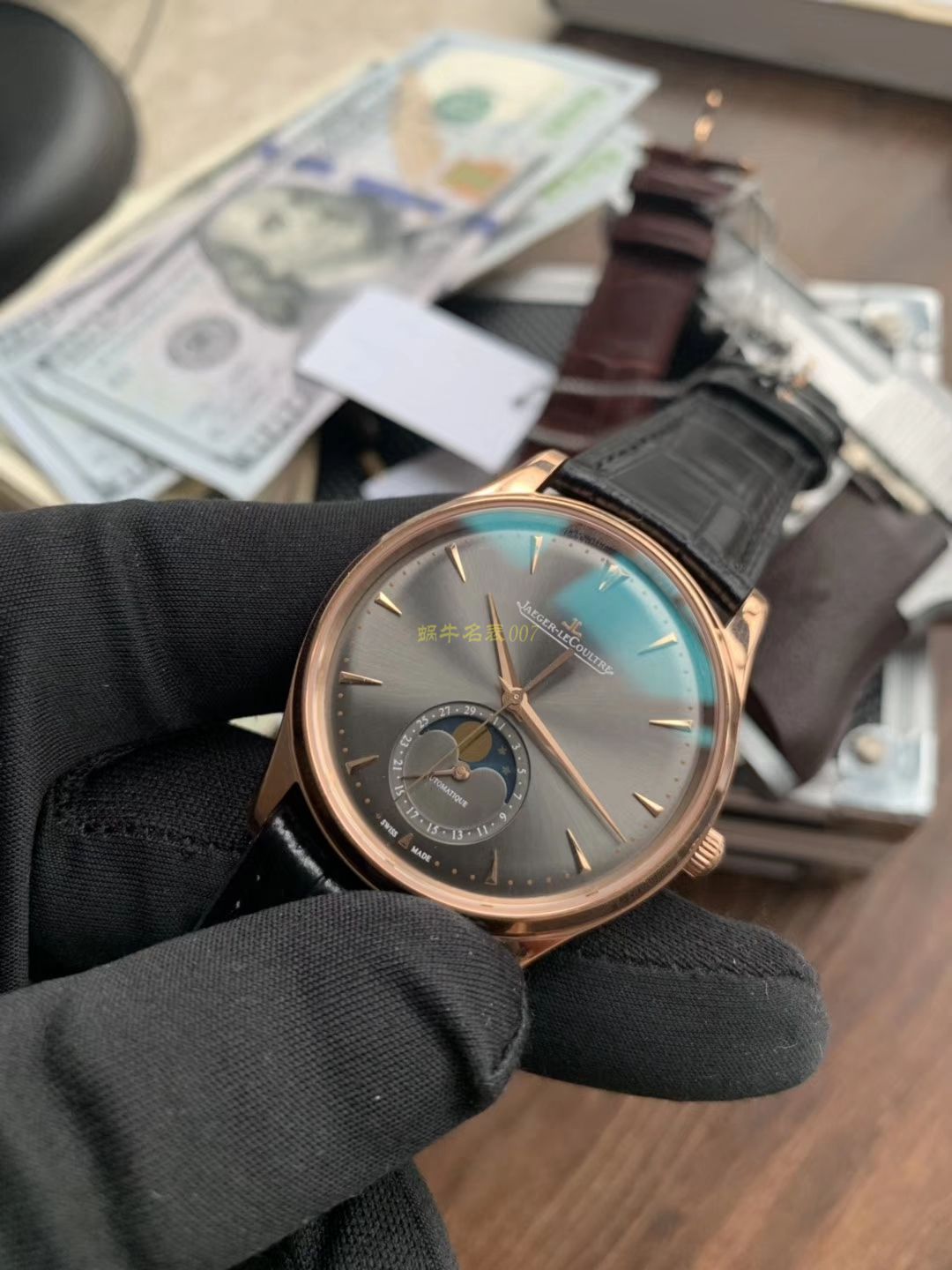  Jaeger-LeCoultre 大师系列136255J wrist watch 【ZF一比一超A高仿 Jaeger-LeCoultre 月相】 / JJ126