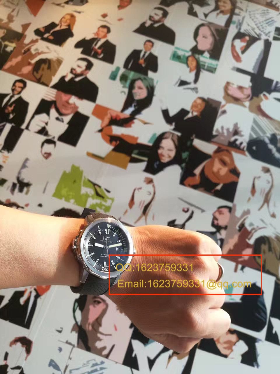  Video analysis IWC IWC 表海洋时计系列IW329001 wrist watch 一比一超A高仿手表【HBBV6 Factory 神作推荐！ IWC 海洋‼️】 / WG165MM