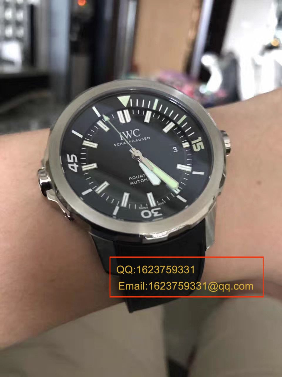  Video analysis IWC IWC 表海洋时计系列IW329001 wrist watch 一比一超A高仿手表【HBBV6 Factory 神作推荐！ IWC 海洋‼️】 / WG165MM