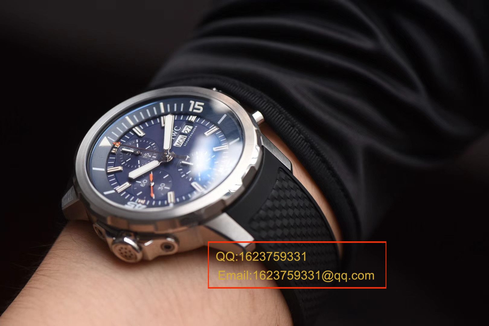  Video analysis IWC IWC 表海洋时计系列IW376805 wrist watch 一比一个精仿手表【 IWC 海洋计时系列 雅克-伊夫 库斯托探险之旅特别版】 / WGBD307MM