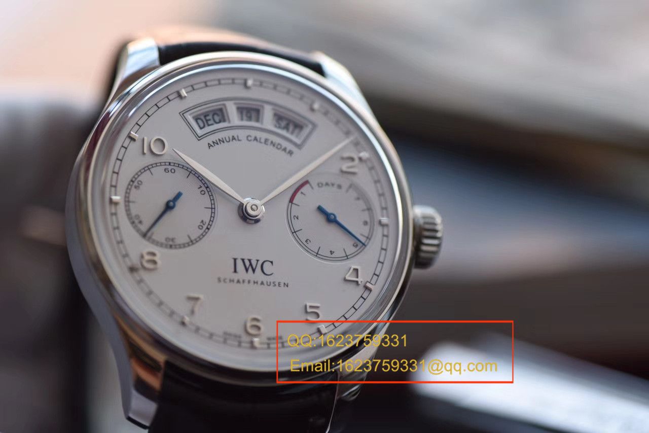  Video analysis IWC IWC 表葡萄牙系列IW503501 wrist watch YL Factory 一比一超A高仿 IWC 年历手表【年度 IWC 巨献！到货市面最高版本】 / WG305MM