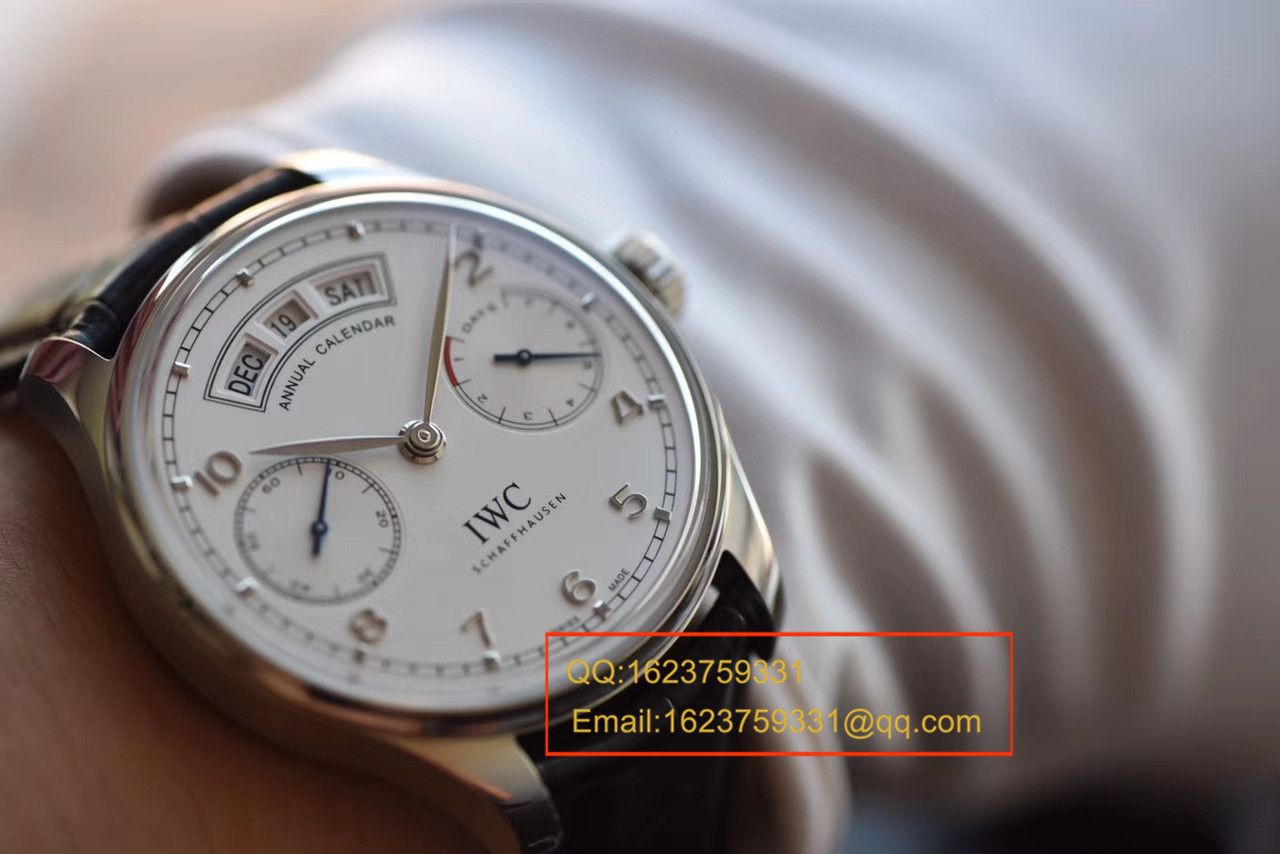  Video analysis IWC IWC 表葡萄牙系列IW503501 wrist watch YL Factory 一比一超A高仿 IWC 年历手表【年度 IWC 巨献！到货市面最高版本】 / WG305MM